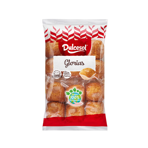 DULCESOL Magdalenas glorias DULCESOL 380 gr,