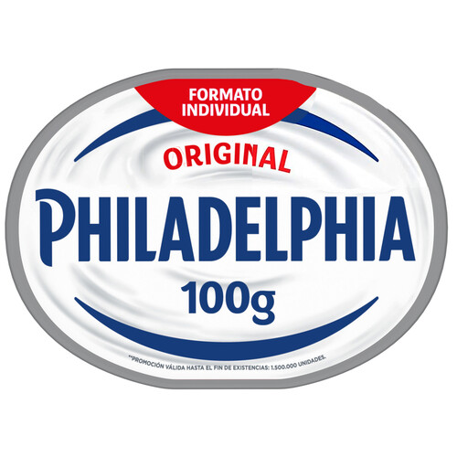 PHILADELPHIA Queso untable natural de 100 g.