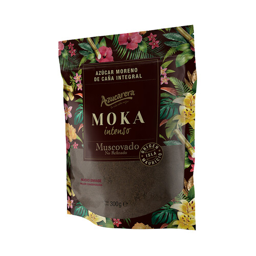 AZUCARERA Moka Azúcar moreno intenso 300 g.