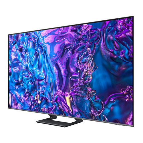 Televisión 139,7 cm (55) QLED SAMSUNG 55Q77D, 4K, Smart TV, Ultra HD, WIFI, 4HDMI, 120Hz, color negro.