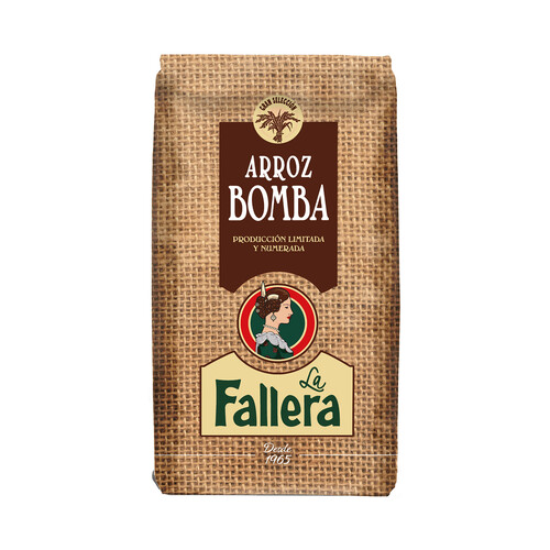 LA FALLERA Gran selección Arroz bomba de producción limitada y numerada 500 g.