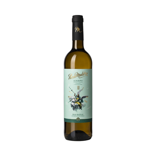 PACO MULERO  Vino blanco Albariño con D.O. Rías Baixas botella de 75 cl.