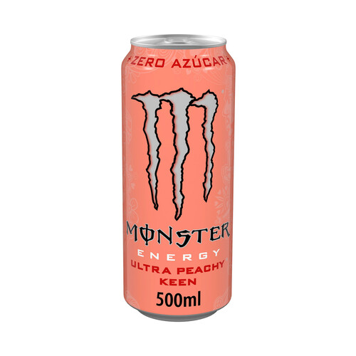 MONSTER Bebida energética ultra pechy keen 50 cl.