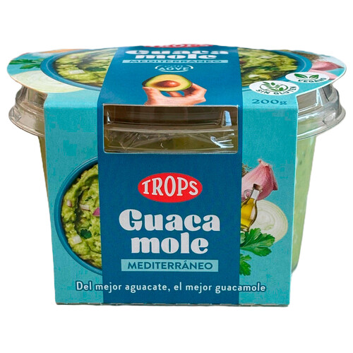 TROPS Guacamole Mediterráneo 200 g.