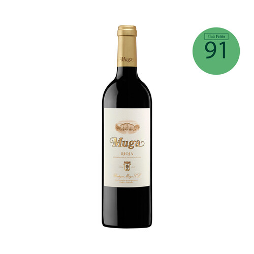 MUGA  Vino tinto crianza con D.O. Ca. Rioja botella 75 cl.