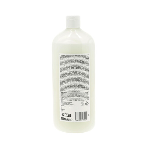 COSMIA Gel hidratante para baño o ducha (leche de ducha), con extractos de miel y leche de avena 750 ml.