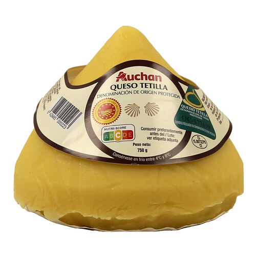 AUCHAN Queso de tetilla 800 g. Producto Alcampo