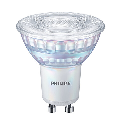 Bombilla Led GU10, 6,2W=80W, luz neutra 4000K, 575lm, PHILIPS