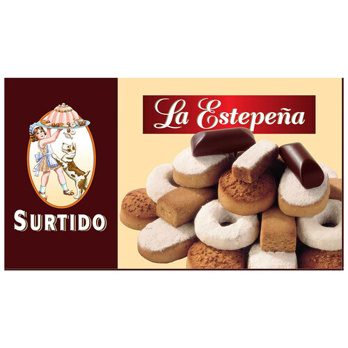 LA ESTEPEÑA Surtido de dulces navideños 1400 g.