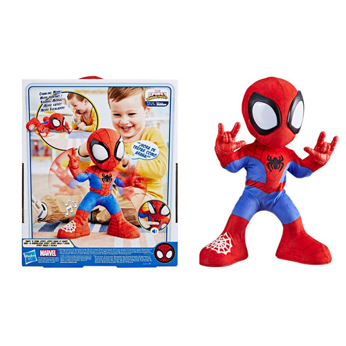 Figura Spidey and his Amazing Friends, baila y gatea, 3-4 años, MARVEL.