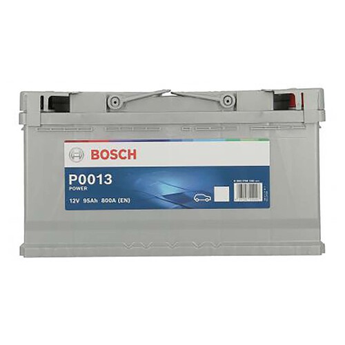 Batería de coche 95Ah, arranque 800A, 12V, BOSCH.