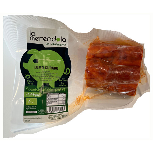 LA MERENDOLA Lomo Curado Taco LA MERENDOLA 280 gr, Aproximados