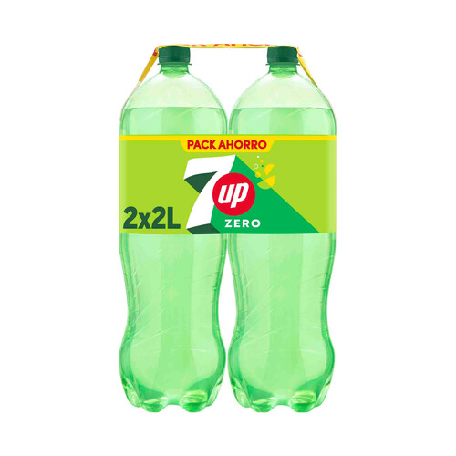 SEVEN UP Zero  Refresco lima-limón pack 2 uds. x 2 l.