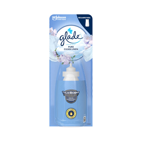 GLADE Sense & spray Recambio para ambientador con fragancia infusionada con aceites esencaiels 18 ml.