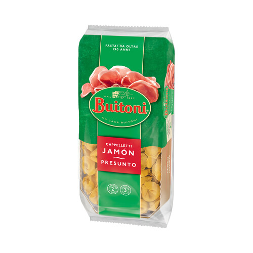 BUITONI Cappelleti de pasta fresca, rellenos de jamón BUITONI 230 g.