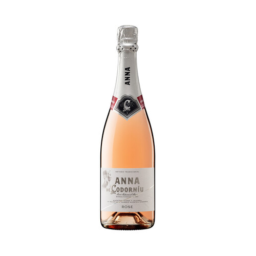 ANNA DE CODORNIU Cava brut rosado elaborado siguiendo el método tradicional botella 75 cl.