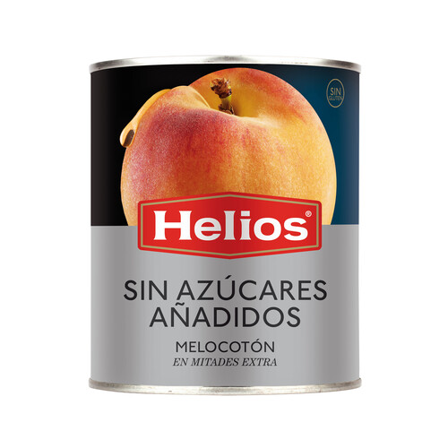 HELIOS Melocotón en almíbar sin azúcares añadidos HELIOS 480 g.