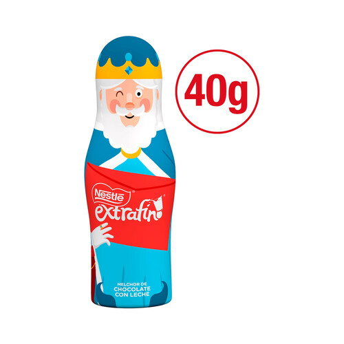 Figurita de chocolate de los Reyes Magos NESTLÉ Extrafino 40 g.