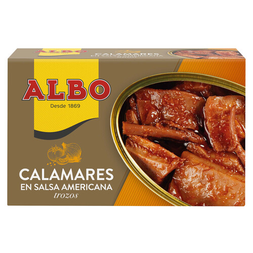 ALBO Calamares en salsa americana 75 g.