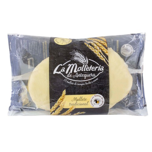 LA MOLLETERÍA Pan precocido, mollete 2 uds. 160 g.