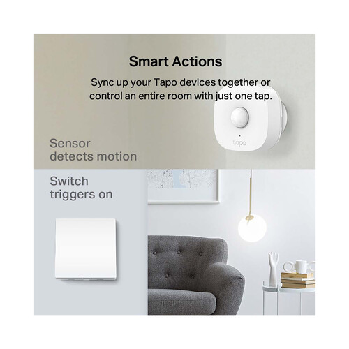 Interruptor Wi-Fi Inteligente de pared para la luz TP-LINK Tapo S210, control por App, control de voz.