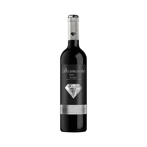 DIAMANTE  Vino tinto crianza con D.O. Ca. Rioja DIAMANTE botella de 75 cl.