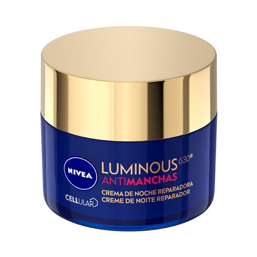 NIVEA Crema de noche con acción reparadora y antimanchas NIVEA Cellular luminous 630 50 ml.