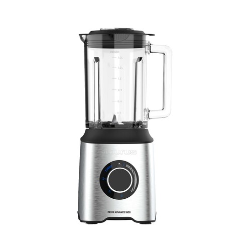 Batidora de vaso TAURUS Prior Advance, 1800W, 4 velocidades, jarra de cristal 2L, pica hielo.