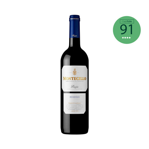 MONTECILLO Vino tinto reserva con D.O. Ca. Rioja botella 75 cl.