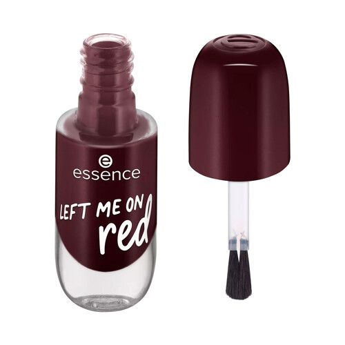 ESSENCE tono 72 Left me on red Esmalte de uñas tipo gel.