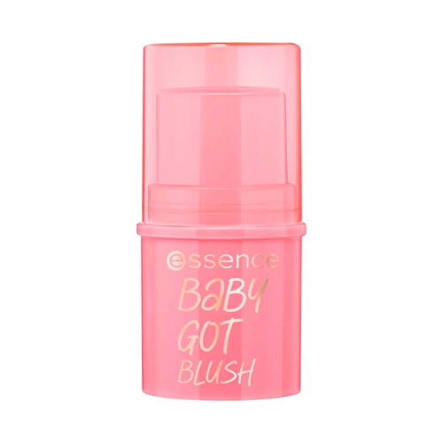 ESSENCE Baby got blush tono 10 Tickle me pink Colorete y bronceador en barra, textura cremosa.