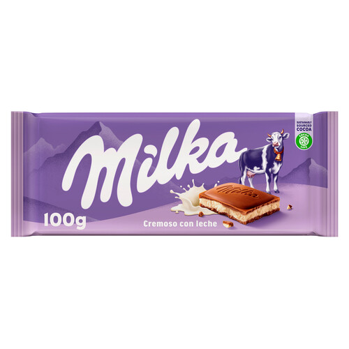 MILKA Chocolate con leche cremoso 100 g.