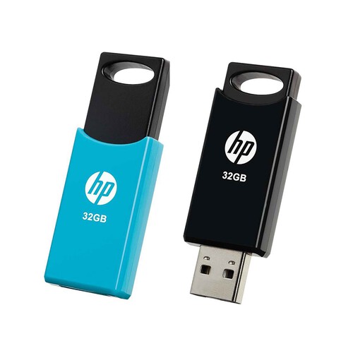 Pack 2 memorias USB 32GB HP 2.0 MV212.