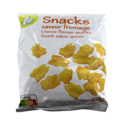 PRODUCTO ECONÓMICO ALCAMPO Snacks de maiz con sabor a queso 100 g.