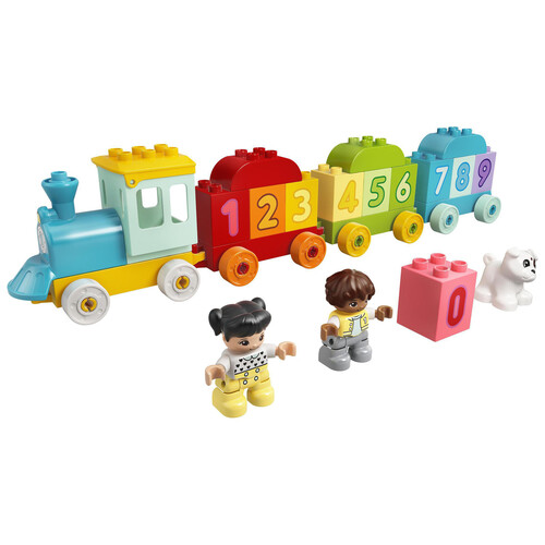 Juego de construcciones Tren de los Números: Aprende a Contar con 23 piezas, LEGO DUPLO 10954.