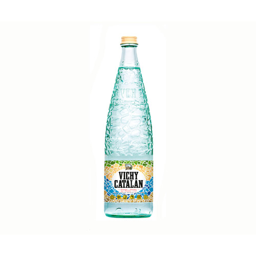 VICHY CATALAN Agua mineral con gas botella de 1 litro