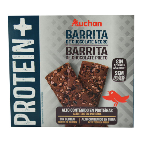 Barrita de chocolate negro PRODUCTO ALCAMPO 105 g.