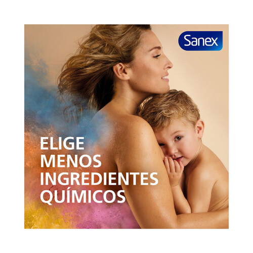 SANEX Sin neutro Recarga de gel hidratante para baño o ducha, para todo tipo de pieles 950 ml.