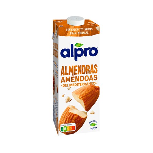 ALPRO Bebida de almendras mediterráneas 100% vegetal  1 l.