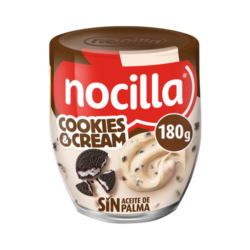 Crema de cacao con cookies y crema NOCILLA 180 g.