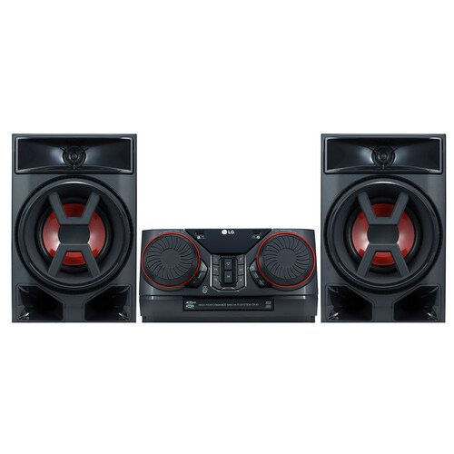 Microcadena LG CK43, 300W, Bluetooth, funciones DJ.