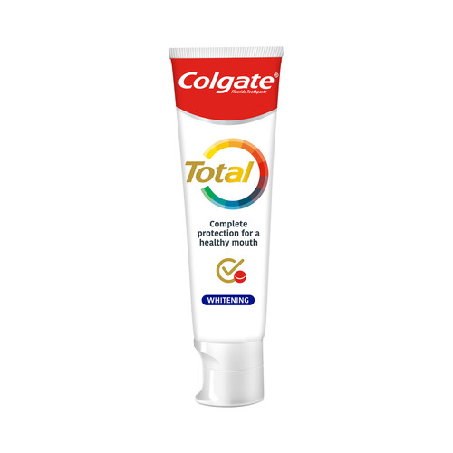 COLGATE Total blanqueador Pasta de dientes con protección 8 en 1 y acción blanqueante COLGATE 75 ml.