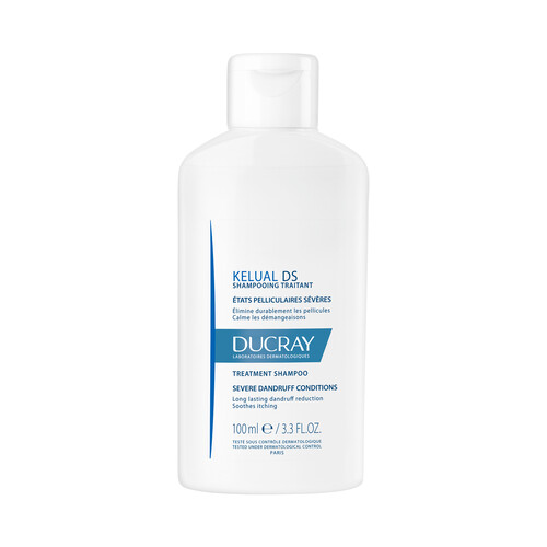 DUCRAY Kelual ds Champú anticaspa que además alivia el picor 100 ml.