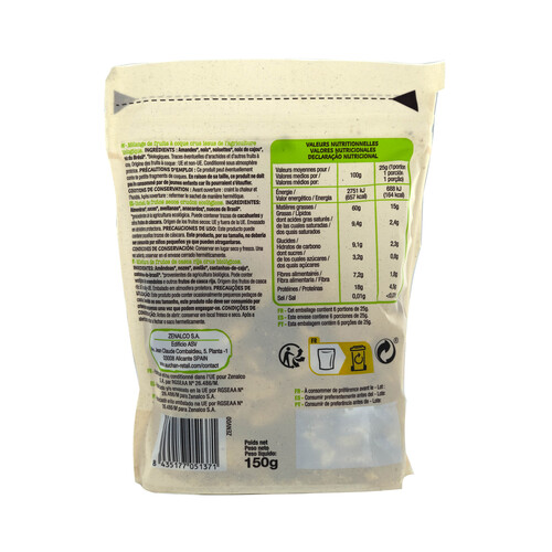 ALCAMPO ECOLÓGICO Cocktail de frutos secos naturales de procedencia ecológica 150 g