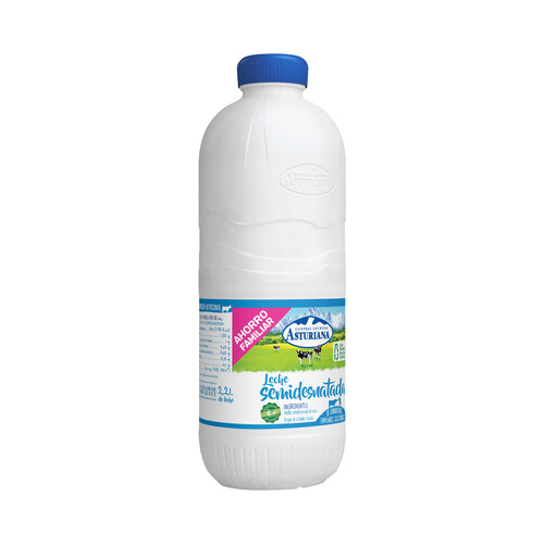 CENTRAL LECHERA ASTURIANA Leche semidesnatada de vaca, de origen española 2.2 l.