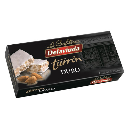 Turrón duro DELAVIUDA 250 g.