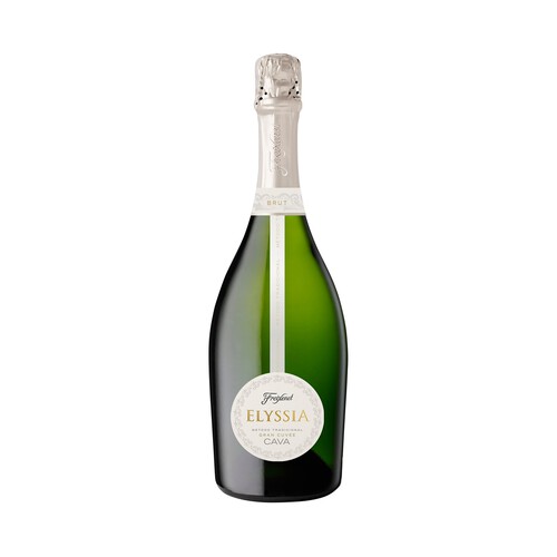 FREIXENET Cava brut gran cuvée, elaborado siguiendo el método tradicional FREIXENET Elyssia botella de 75 cl.