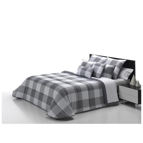 Relleno nórdico estampado para cama de 150 cm, 250g/m², BELNOU.