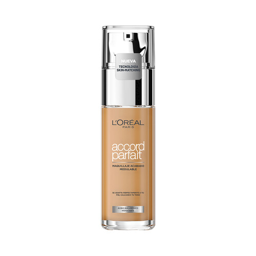 L´ORÉAL PARIS Accord parfait Tono 6.5 D Caramel doré Base de maquillaje con textura fundente y sin efecto máscara.