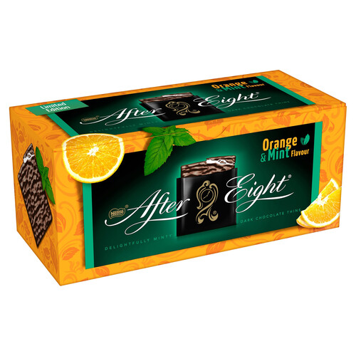 AFTER EIGHT Bombones naranja y menta 200 g.